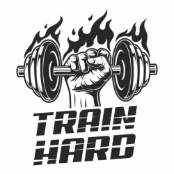 Sticker Train Hard Bodybuilder - Img 3