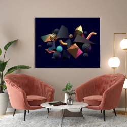 Tablou 3D abstract objects - Img 2