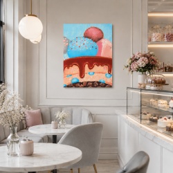 Tablou Bucatarie - Sweets And Cream