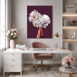 Tablou Canvas Abstract Hiden Lady