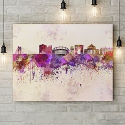 Tablou Canvas Cladiri Bucuresti Efect Pictura - Img 3