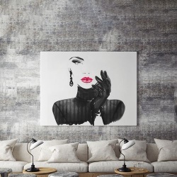 Tablou Canvas Dark Lady - Img 4