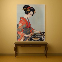 Tablou Canvas - DJ Geisha - Img 4