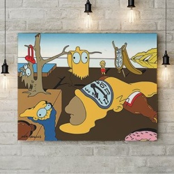 Tablou Canvas Familia Simpson - Img 3