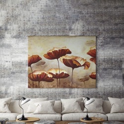 Tablou Canvas Flori Delicate In Culori De Toamna - Img 4