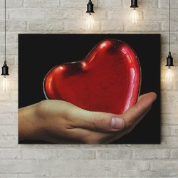 Tablou Canvas Give You My Heart - Img 3