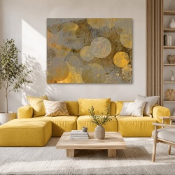 Tablou Canvas Glowing Globes
