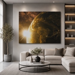 Tablou Canvas Golden Sunrise