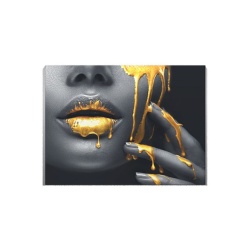 Tablou Canvas Golden Temptation 2 - Img 2