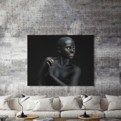 Tablou Canvas Golden Tribal 3 - Img 4
