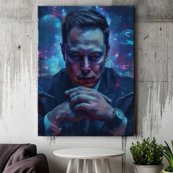 Tablou Canvas Inspirațional - Contemplating the Power - Img 1