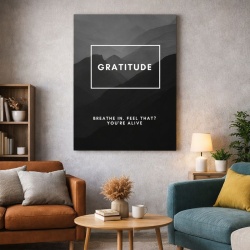 Tablou Canvas Motivational - Gratitude (definition)