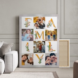 Tablou Canvas Personalizat - Family, colaj 6 poze - Img 2