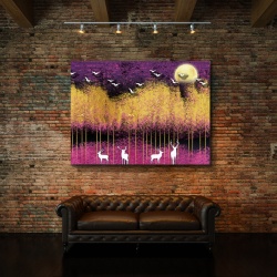 Tablou Canvas Purple Night - Img 4