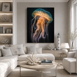 Tablou Canvas Rainbow Jellyfish