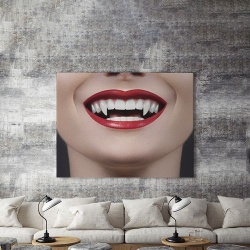 Tablou Canvas Sexy Vampire - Img 3