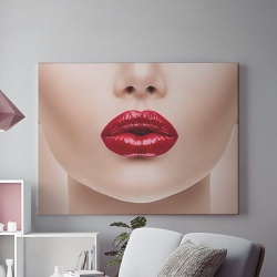 Tablou Canvas Tempting Lips