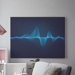 Tablou Canvs Sound Waves