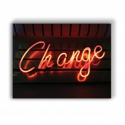 Tablou Motivational - Change! - Img 3