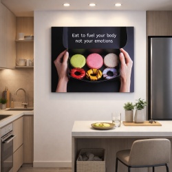 Tablou Motivational - Eat to fuel your body