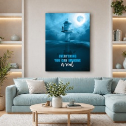 Tablou Motivational - Everything You Can Imagine