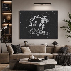 Tablou Motivational - Feel The Fear And Do It Anyway