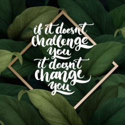 Tablou Motivational - If It Doesn't Challenge You - Img 4