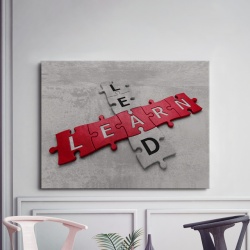 Tablou Motivational - Lead, Learn - Img 3