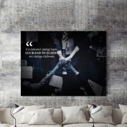 Tablou Motivational - Lucrul In Echipa - Img 2