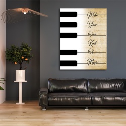 Tablou Motivational - Make your own kind of music - Img 4