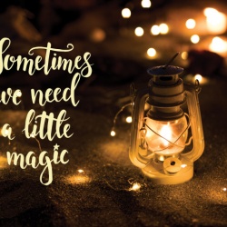 Tablou Motivational - Sometimes We Need A Bit Of Magic - Img 4