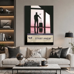 Tablou Motivational - Start Anew