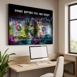 Tablou Motivational - Start before you are ready
