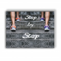 Tablou Motivational - Step By Step - Img 4