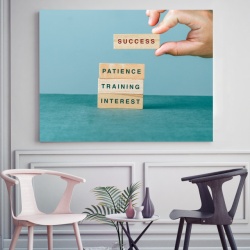 Tablou Motivational - Success (Bricks) - Img 2