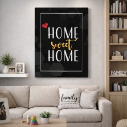 Tablou Motivational - Sweet home