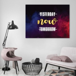 Tablou Motivational - Yesterday, now, tomorrow - Img 3