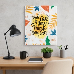 Tablou Motivational - You Can If You Think You Can