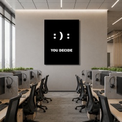 Tablou Motivational - You Decide