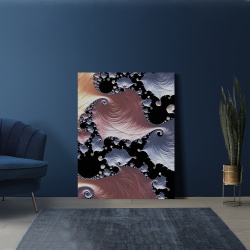 Tablou Pink and blue fractals - Img 3