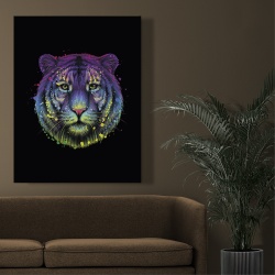Tablou Rainbow Tiger - Img 2
