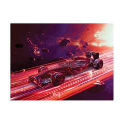Tablou Space fire racing - Img 2
