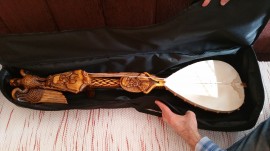FUTROLA DUŽA - 100cm - TORBA ZA GUSLE - Model &quot;Mekša ispuna&quot; - NA JEDNO RAME - Img 9