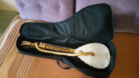 FUTROLA KRAĆA - 80cm - TORBA ZA GUSLE - Model &quot;Mekša ispuna&quot; - NA JEDNO RAME - Img 8