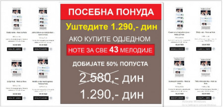 Lepe li su nano Gružanke devojke - Note za frulu - Img 2