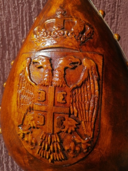 Gusle - Orao - Motivi: Ostrog, Njegoš i Grb Srbije - Model 333 - Img 10