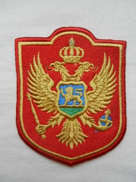 RASPRODAJA - GRB CRNE GORE - vezen amblem - dimenzije 7,3 x 9,3 cm - NA LAGERU još 7 komada - Img 5