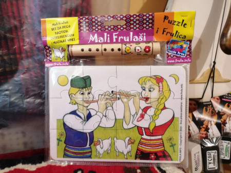 RASPRODAJA - Setić PUZZLE i FRULICA - "MALI FRULAŠI" - NA LAGERU još 29 komada