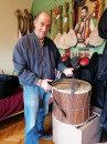 TAPAN - Model "Balkanika" + POKLON FUTROLA (i naravno čukan i šibe) / Traditional Professional TAPAN - double sided drum - Img 2
