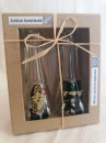 Čokanj Set br. 1 "Devojka i Gedža" - ručno oslikani fraklići - Img 2